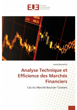 Analyse Technique et Efficience des Marchés Financiers