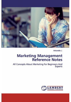 Marketing Management Reference Notes