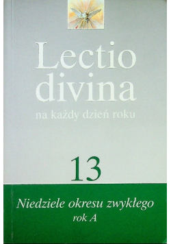 Lectio divina 13 na każdy dzień roku