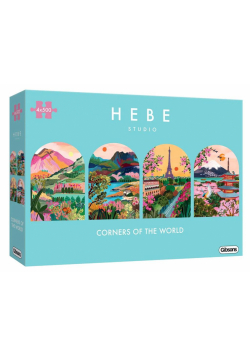 Puzzle 4x500 Cztery strony świata