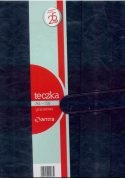 Teczka A4 718 granatowa