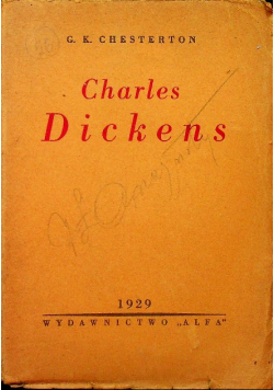 Charles Dickens 1929 r.