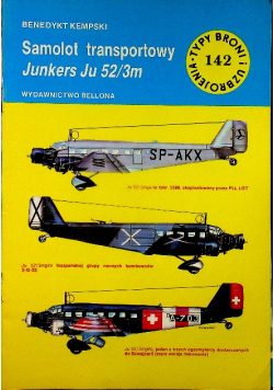Samolot transportowy Junkers Ju 52 / 3m