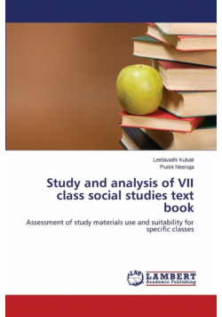 Study and Analysis of VII Class Social Studies Text Book