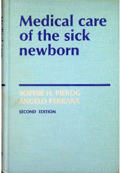 Medical care of the sick newborn
