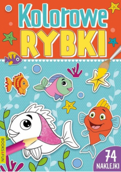 Kolorowe rybki z naklejkami
