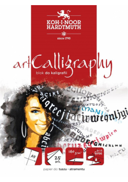 Blok do kaligrafii artcalligraphy A5 25K 140G.