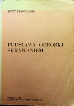 Podstawy obróbki skrawaniem