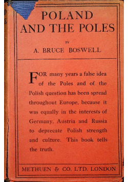 Poland And The Poles 1919 r.