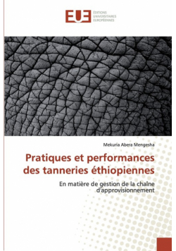 Pratiques et performances des tanneries éthiopiennes