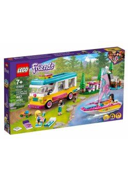 LEGO(R) FRIENDS Leśny mikrobus kempingowy i żaglówka