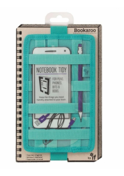 Bookaroo Notebook Tidy Organizer na notes turkus