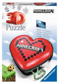 Puzzle 3D 54 Serce Minecraft