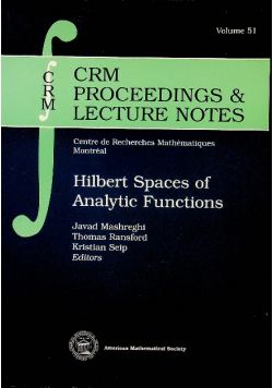 Hilbert Spaces of Analytic Functions