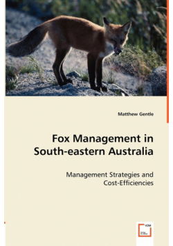 Fox Management in South-eastern Australia