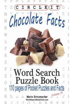 Circle It, Chocolate Facts, Word Search, Puzzle Book