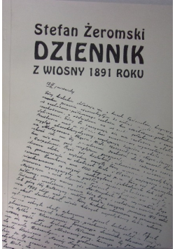 Dziennik z wiosny 1891 roku