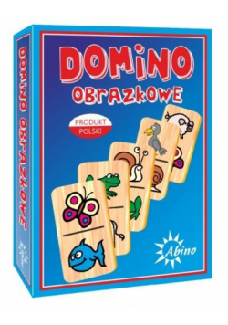 Domino obrazkowe - zwierzęta ABINO