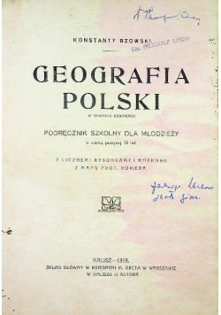 Geografia Polski 1918 r