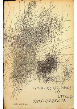 W imię znaczenia