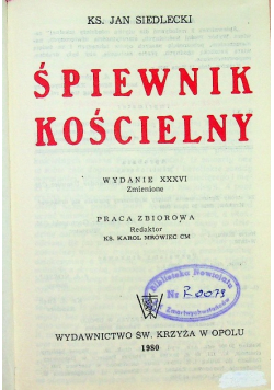 Śpiewnik kościelny