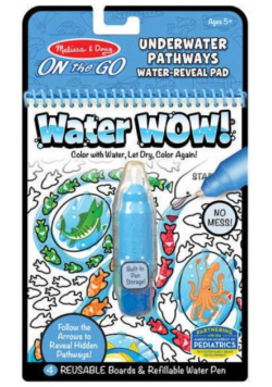 Kolorowanka wodna Water wow Podwodny Świat