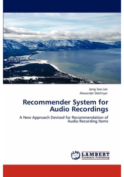 Recommender System for Audio Recordings