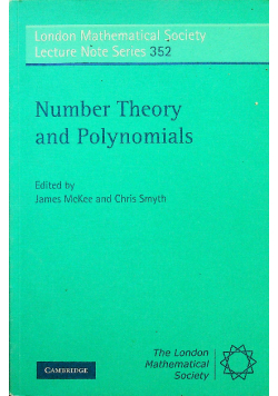 Number Theory and Polynomials