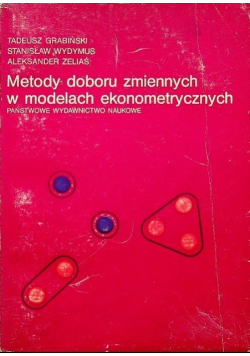 Metody doboru zmiennych w modelach ekonometrycznych