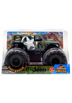 Hot Wheels Monster Truck Army Jeep
