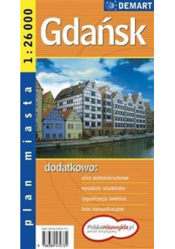 Gdańsk - plan miasta 1:23 000 DEMART