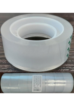 Taśma klejąca 18mmx20m transparentna (8szt)