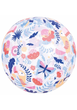 Piłka plażowa dmuchana ocean 40cm ptaki