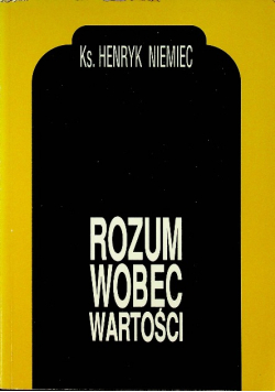Rozum wobec wartości