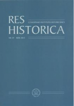 Res Historica T.39