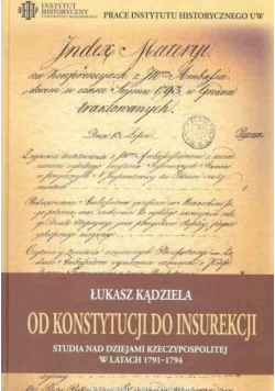 Od Konstytucji do Insurekcji