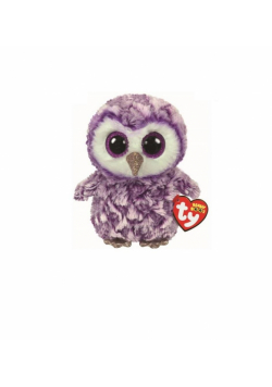 Beanie Boss Moonlight - Fioletowa sowa 15cm