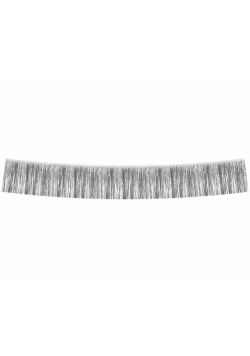 Girlanda dekoracyjna metaliczna srebrna 30x300cm