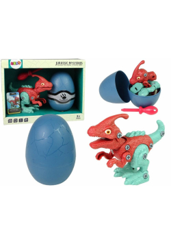 Zestaw Dinozaur Parasaurolophus z Jajkiem DIY