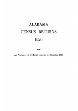 Alabama Census Returns 1820 - Genealogical Publishing