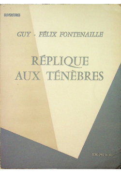 Replique aux tenebres