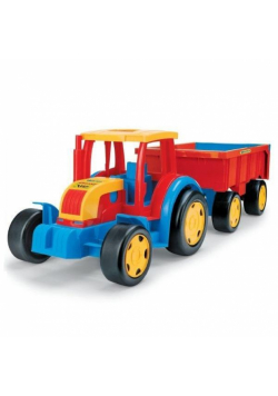 Gigant Traktor z przyczepką