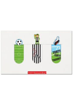 Zakładki magnetyczne - Futbol