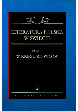 Literatura polska w świecie Tom II