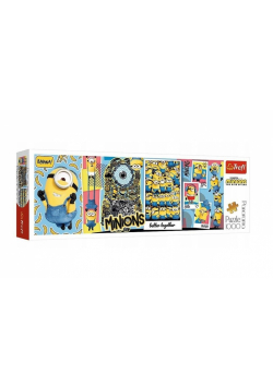 Puzzle 1000 Panorama - Minionki TREFL