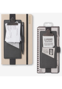 Bookaroo Clipboard for Notebooks - szara