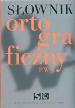 Słownik ortograficzny PWN z  CD