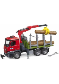 Mercedes Benz Arocs z dźwigiem do drewna