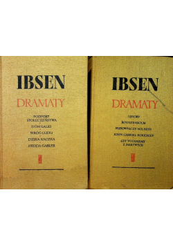Ibsen Dramaty 2 tomy
