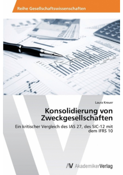 Konsolidierung von Zweckgesellschaften